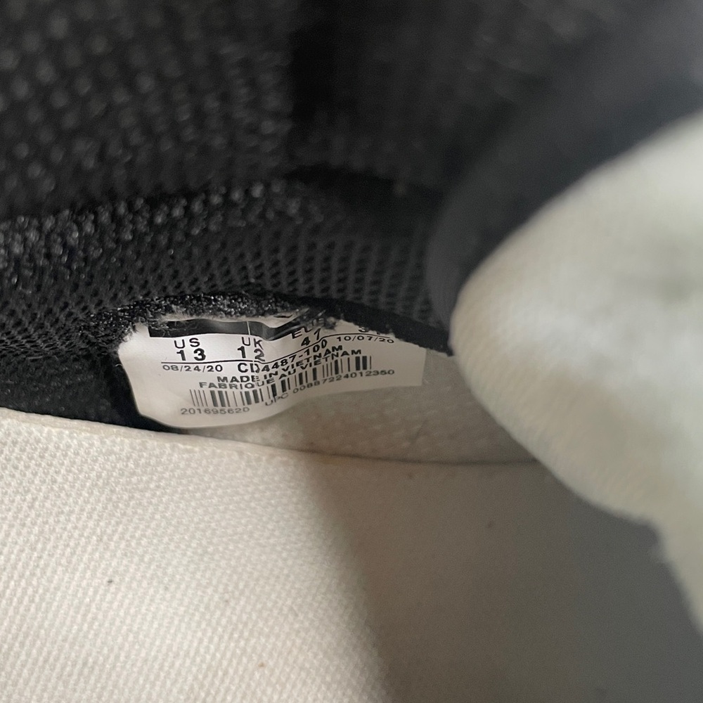 Nike Air Jordan’s Travis Scott Addition Gray Black White Size 13 - Picture 7 of 8